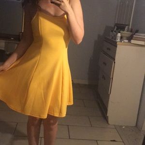 SHEIN yellow dress great price